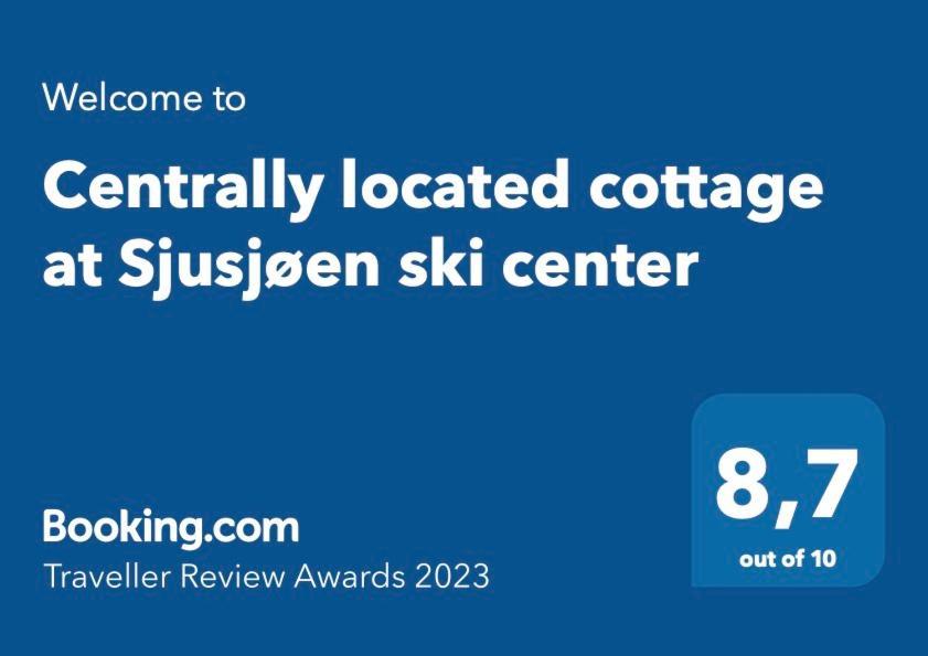Centrally Located Cottage At Sjusjoen Ski Center Bagian luar foto
